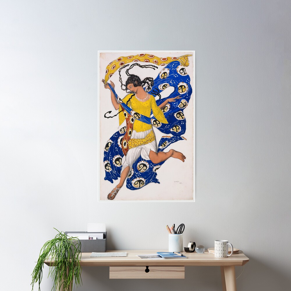 The Butterfly by Leon Bakst Poster