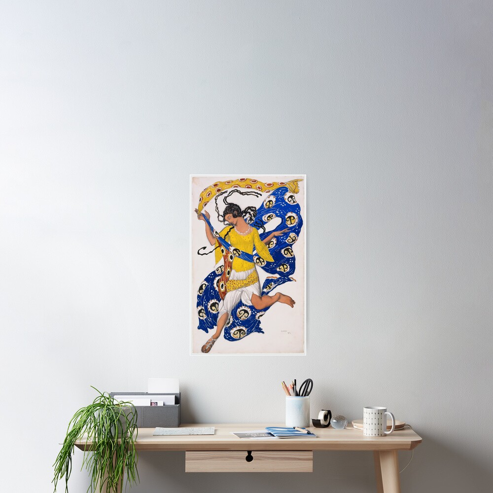 The Butterfly by Leon Bakst Poster