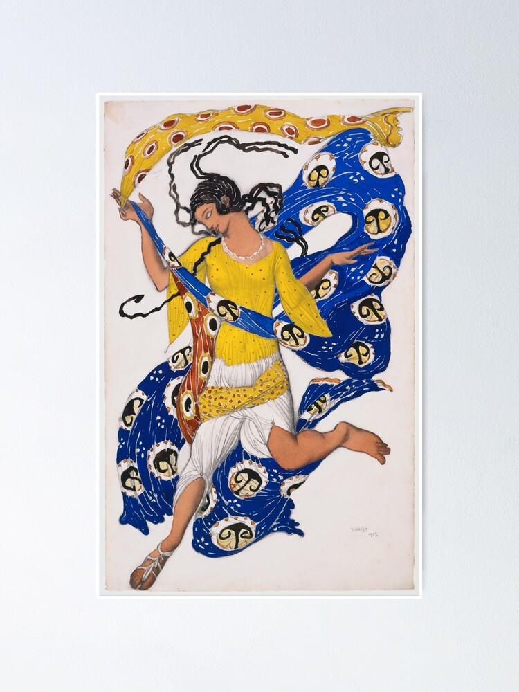 Alternate view of The Butterfly by Leon Bakst Poster