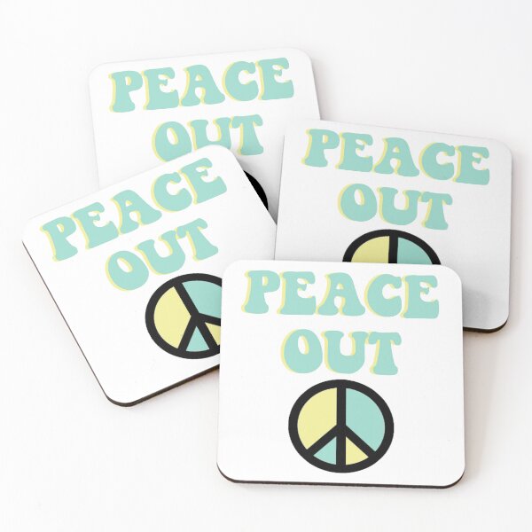 Item preview, peace out designed and sold by sophmichaelson.