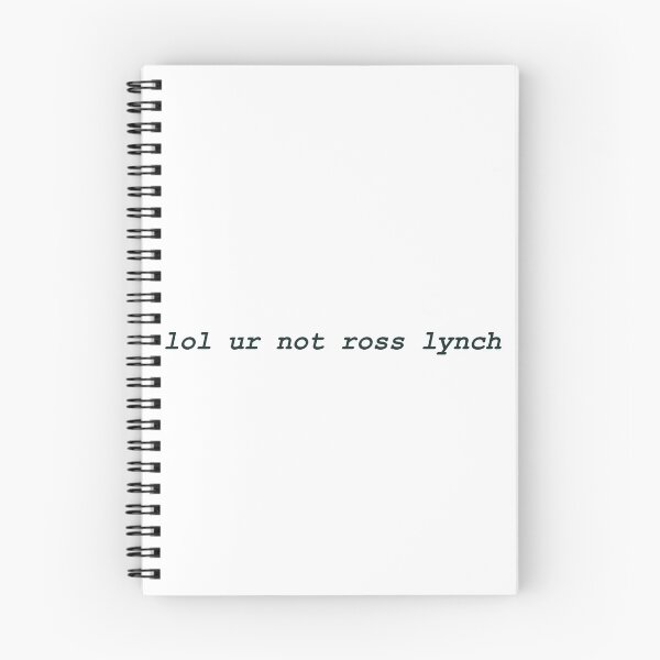Item preview, lol ur not ross lynch designed and sold by singingcow.