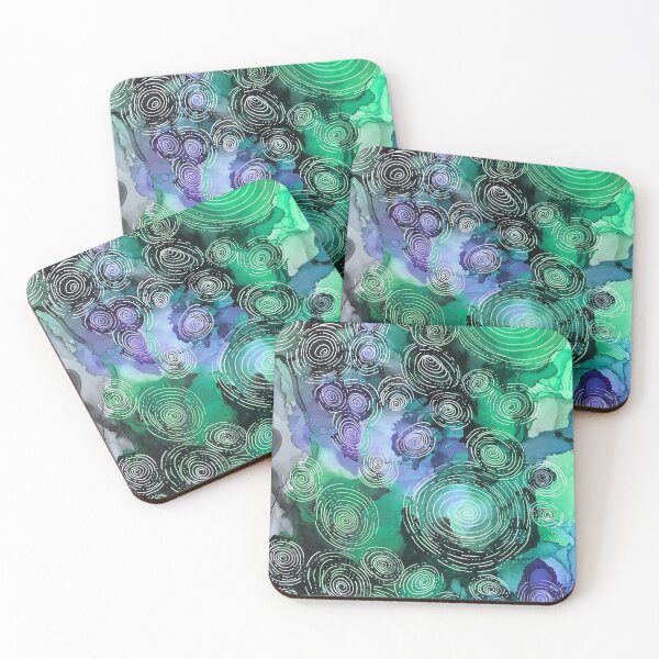 Item preview, Purple Circles in motion  designed and sold by Lois Gardiner.