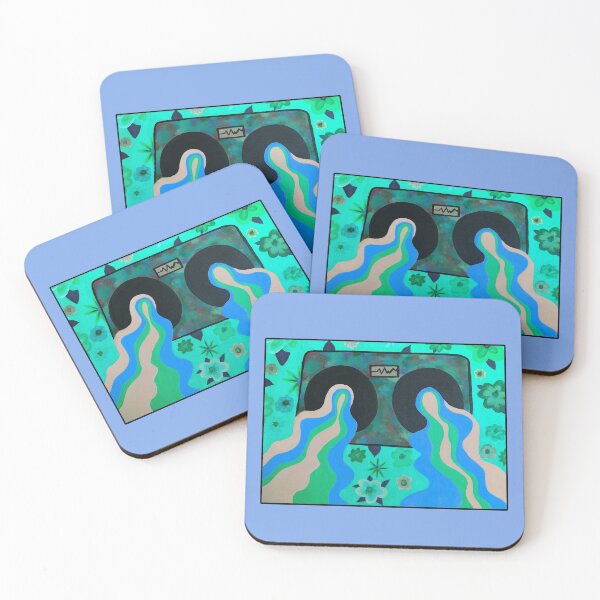 Item preview, Retro Speaker Teal  designed and sold by LadyMayDesigns9.