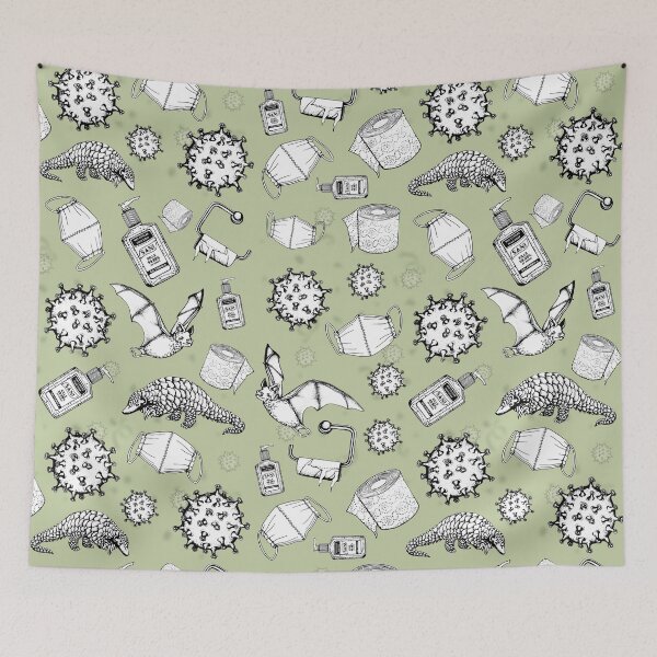 Item preview, Covid-19 Souvenir Pattern designed and sold by OneHorn.