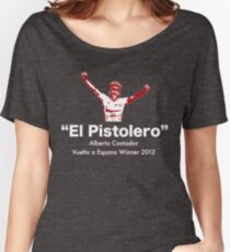 Alberto Contador Vuelta Winner 2012 Women's Relaxed Fit T-Shirt