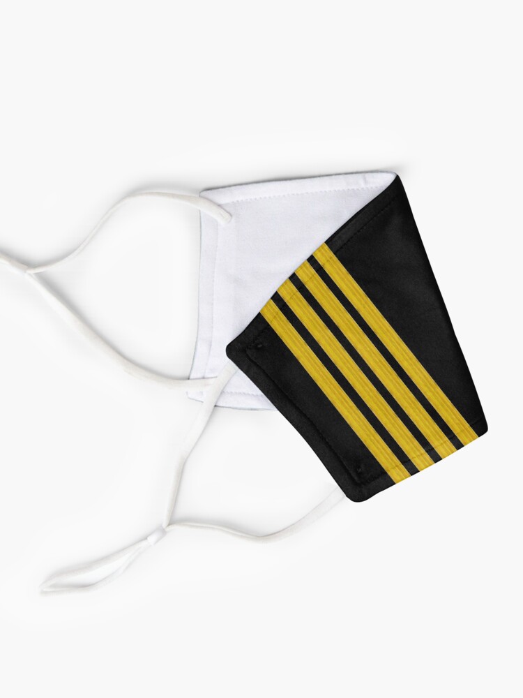 Alternate view of Captain epaulets Mask