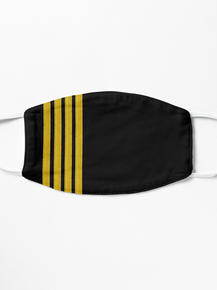 Alternate view of Captain epaulets Mask