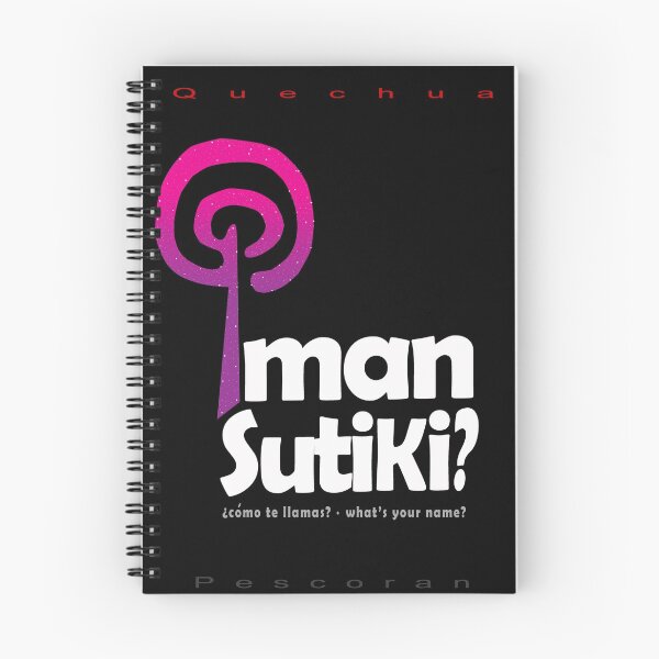 Item preview, Quechua: Iman Sutiki? (What's Your Name?) designed and sold by PESCORAN.