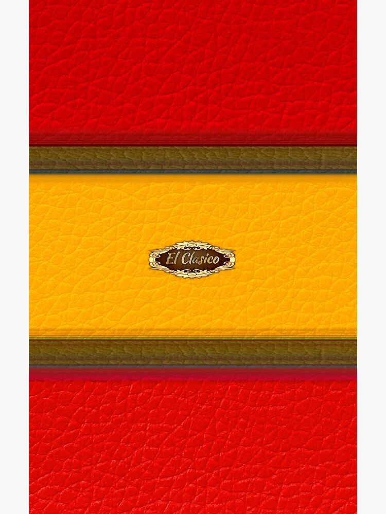 Thumbnail 3 of 3, Sticker, El Clasico (Spain Flag) designed and sold by VkCases.
