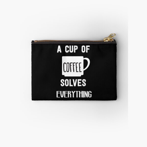 Item preview, " A cup of coffee solves everything" designed and sold by Balasoiu Claudia.