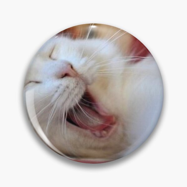 Item preview, Cute Portrait Of A Yawning Van Cat designed and sold by taiche.