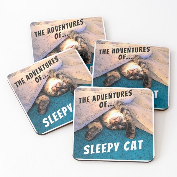 Item preview, The Adventures of Sleepy Cat  designed and sold by CoachBrent.
