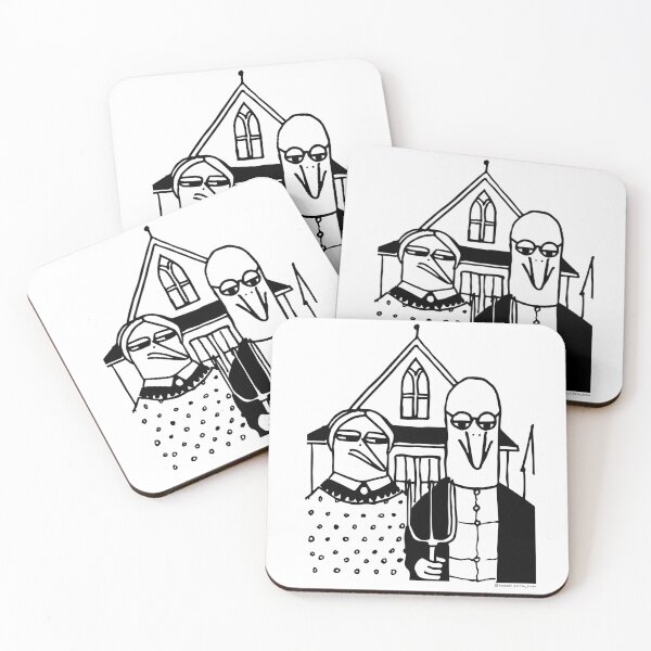 Item preview, American Gothic designed and sold by CreepyLilDucks.