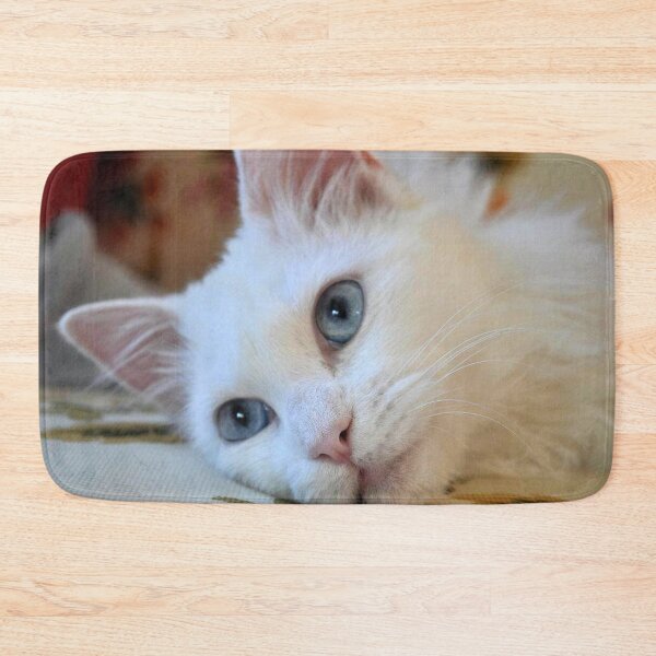 Item preview, Portrait of A Blue Eyed Van Cat designed and sold by taiche.