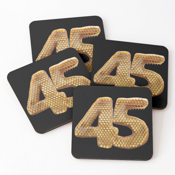 Item preview, 45 Number 3d Honey Numbers Font designed and sold by HelloFromAja.