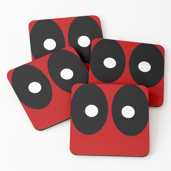 Item preview, Red field behind black ellipses and white circles. designed and sold by chimchimtim.