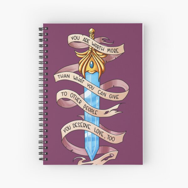 you deserve love too Spiral Notebook