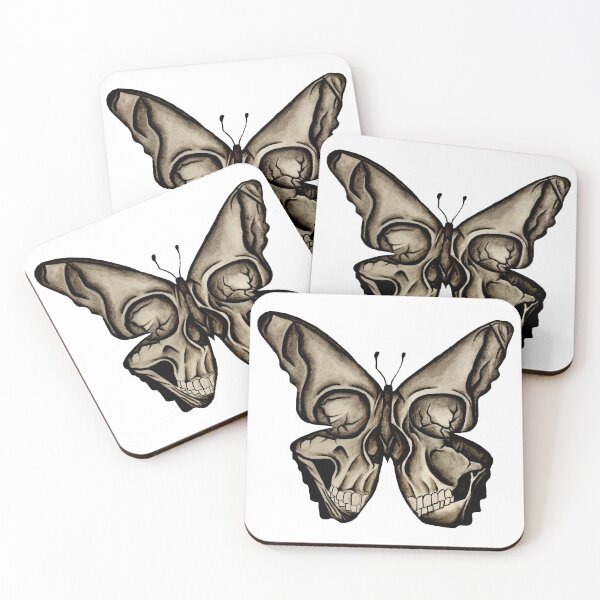 Item preview, Butterfly Skull designed and sold by LadyMayDesigns9.