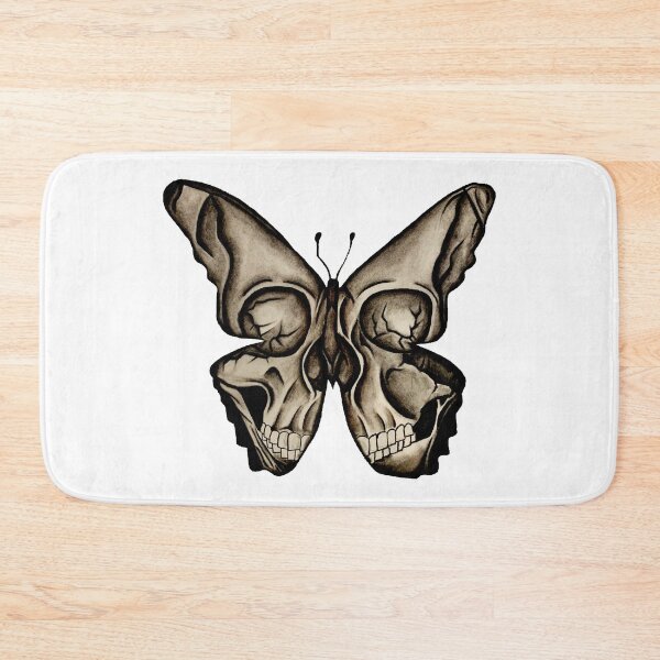 Item preview, Butterfly Skull designed and sold by LadyMayDesigns9.
