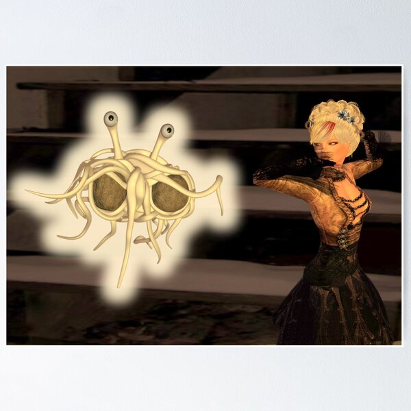 Item preview, Transfiguration of the Flying Spaghetti Monster designed and sold by SisterSeer.