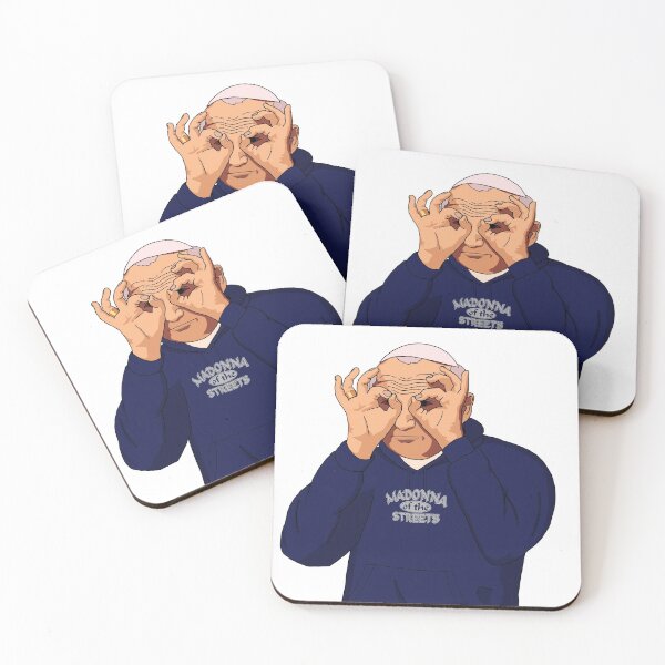 Item preview, St. John paul II in Madonna hoodie designed and sold by isaaciniguez.