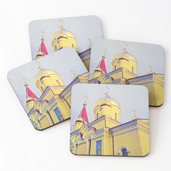 Item preview, Orthodox church with shining domes designed and sold by helenkaiy.