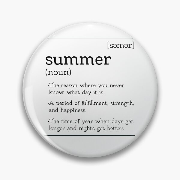 Item preview, The Easy Breezy Definition of Summer designed and sold by magentasponge.