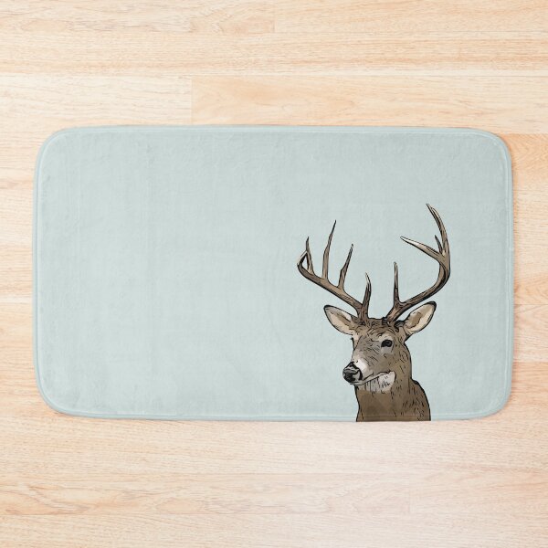 Item preview, Whitetail Big Buck Illustrated Deer Head Wall Mount  designed and sold by CynthiaCharlene.