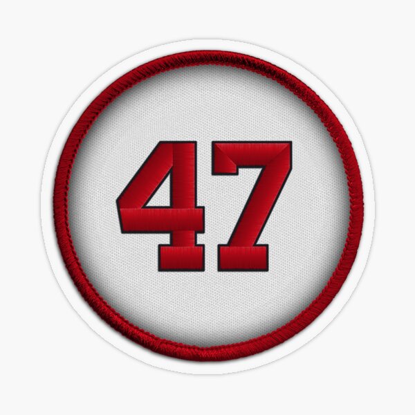 Randy Johnson #51 Jersey Number Sticker for Sale by StickBall