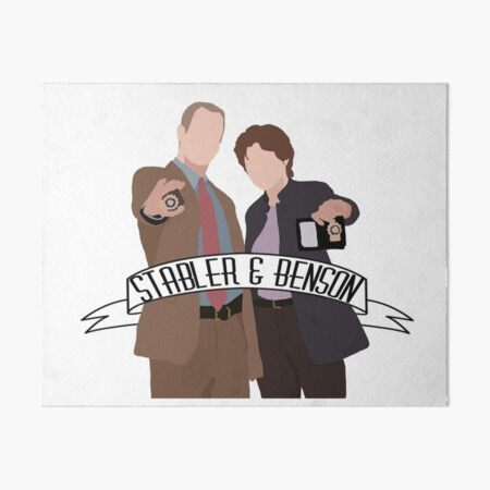 Item preview, Detectives Stabler and Benson designed and sold by rach6319.
