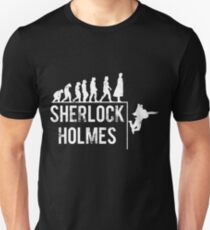 Sherlock Holmes the evolution of man Unisex T-Shirt