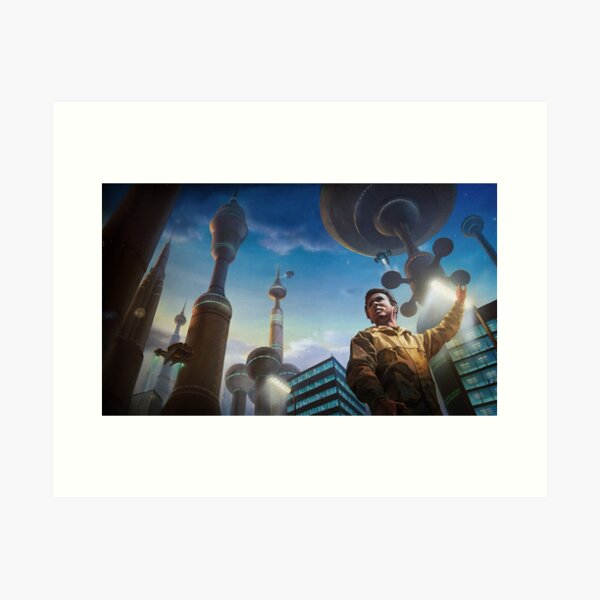 Isaac Asimov - Foundation Kunstdruck