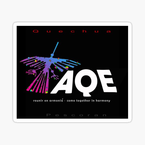 Quechua: Taqe (Come Together In Harmony) Sticker