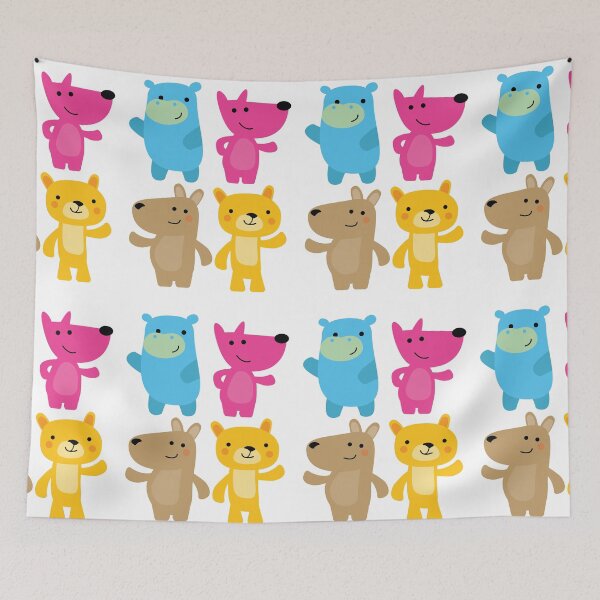 Item preview, Baby animals waving designed and sold by Theresthisthing.