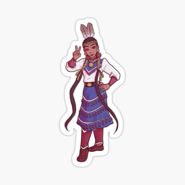 Dibikigiizis Ogichidaakwe Sticker