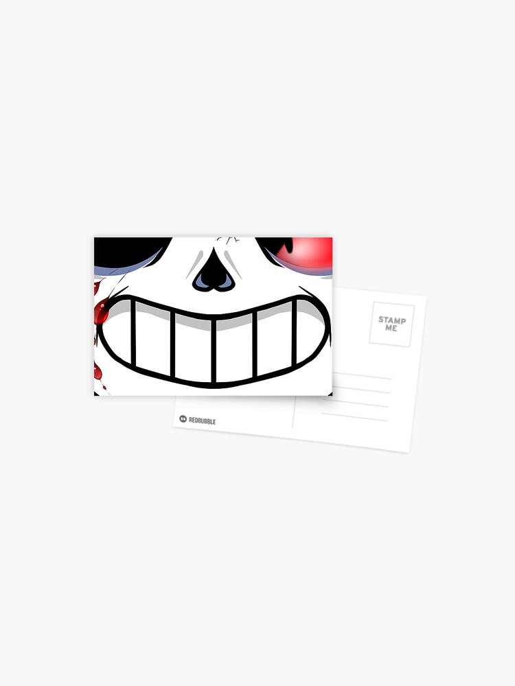 Abominable Horror Sans pattern Sticker for Sale by Enderparty