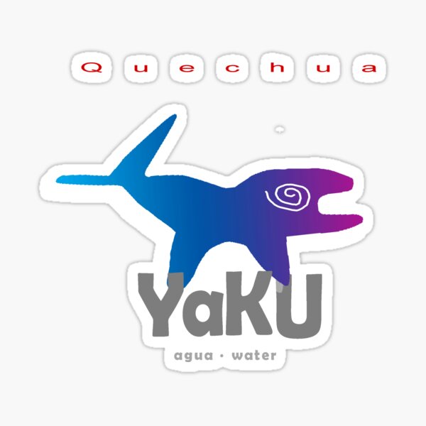 Quechua: Yaku (Water) Sticker