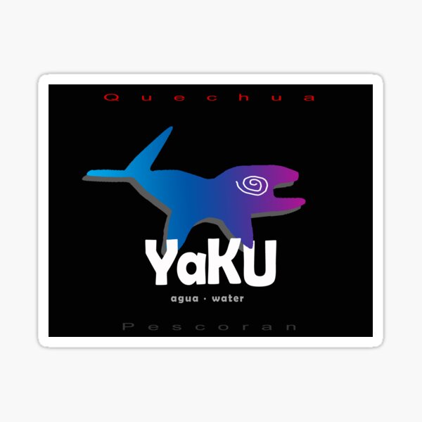 Quechua: Yaku (Water) Sticker