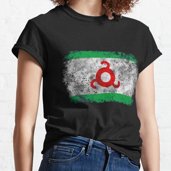 Vintage Ingushetia flag Classic T-Shirt