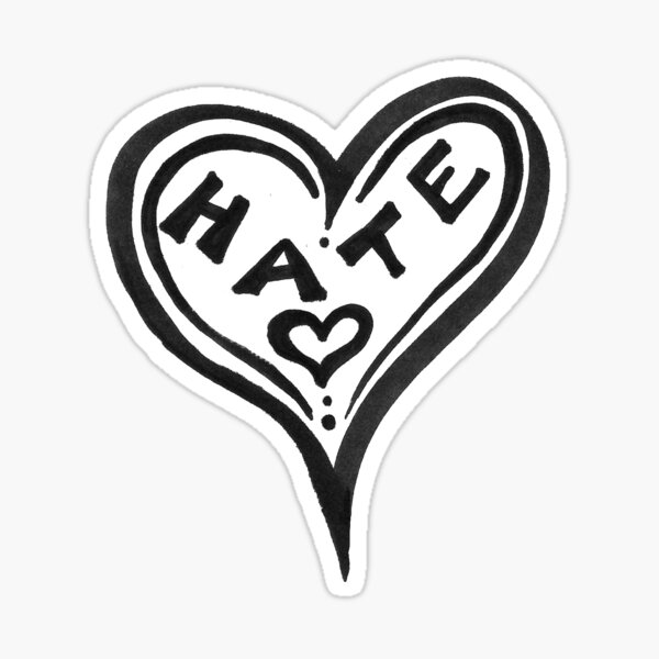 Love Hate Tattoo Gifts Merchandise Redbubble