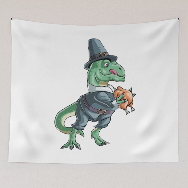 Item preview, Dinosaur eating Chicken designed and sold by Bendthetrend.
