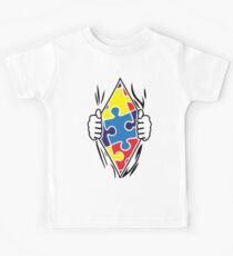 Autism Superhero Kids Tee