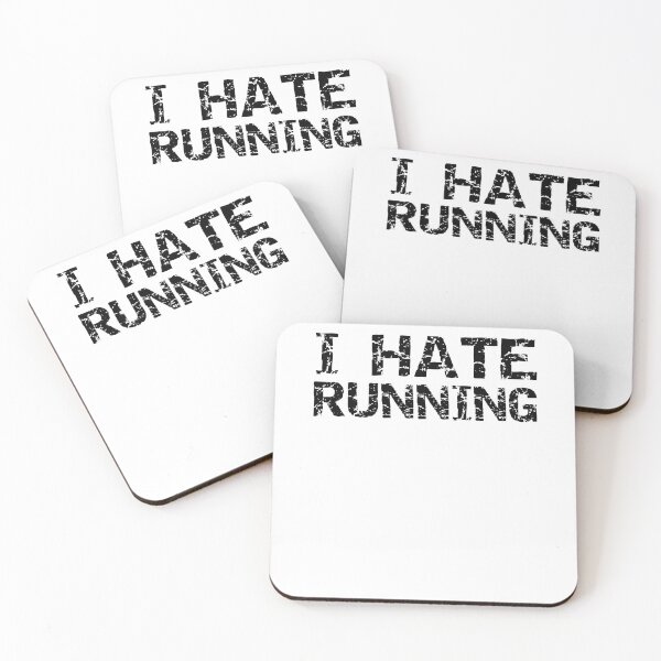 Artikelvorschau, Funny I Hate Running Funny Workout Quote entworfen und verkauft von TNDesignStudio.