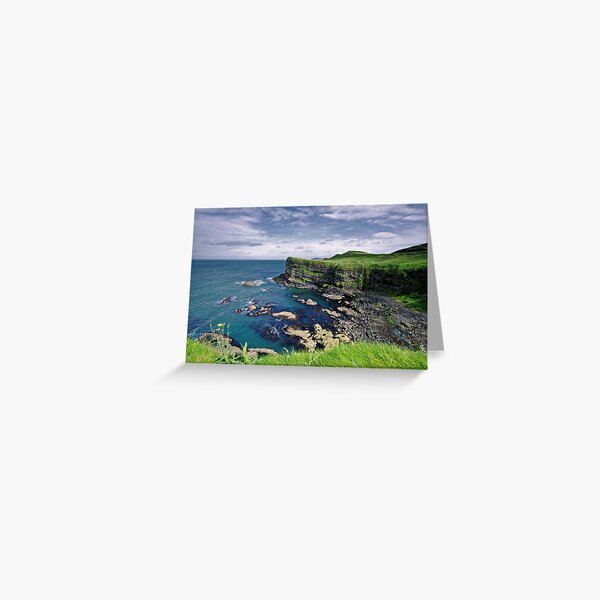 Antrim Coastline Greeting Card