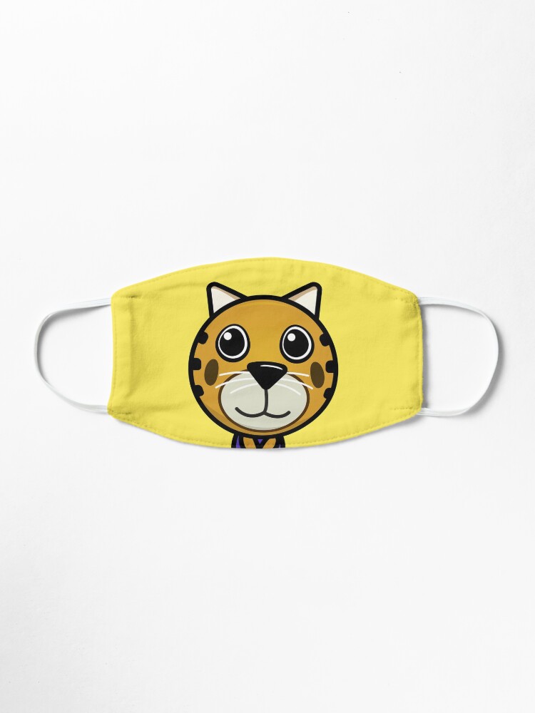 Tigry Tiger Game Character Mask By Theresthisthing Redbubble - roblox tiger mask