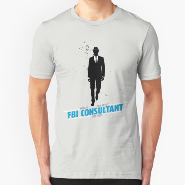 White Collar Consultant Slim Fit T-Shirt