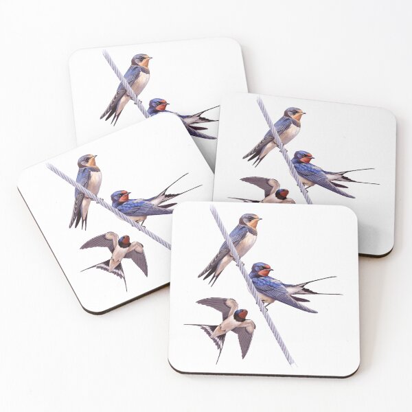 Item preview, Barn Swallows designed and sold by kokayart.
