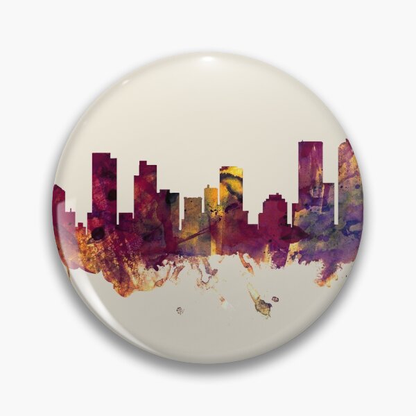 Item preview, Denver Colorado Skyline designed and sold by ArtPrints.