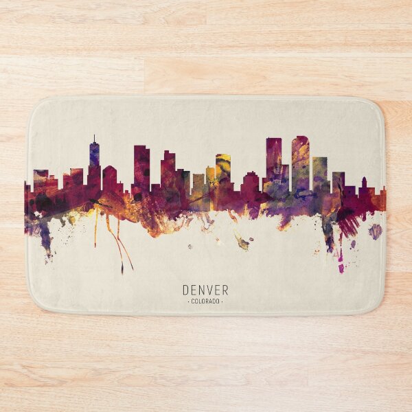 Item preview, Denver Colorado Skyline designed and sold by ArtPrints.