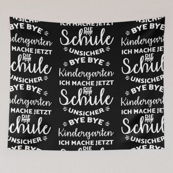 Item preview, BYE BYE KINDERGARTEN Kita Leader Schoolchild Enrollment Kindergarten Elementary School School Day Funny Sweet Gift Idea designed and sold by Mark Sukra.